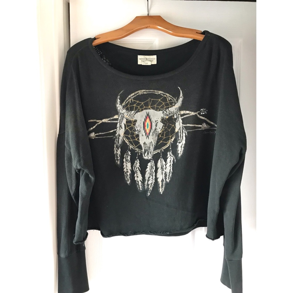 Denim & Supply Ralph Lauren cropped Sweatshirt